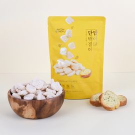 [NATURE SHARE] High Protein Snack Protein is the Answer Garlic Bread 50g 1 Packet - Protein Cookie, Baked Sweets, NON-GMO, Protein Filling-Made in Korea